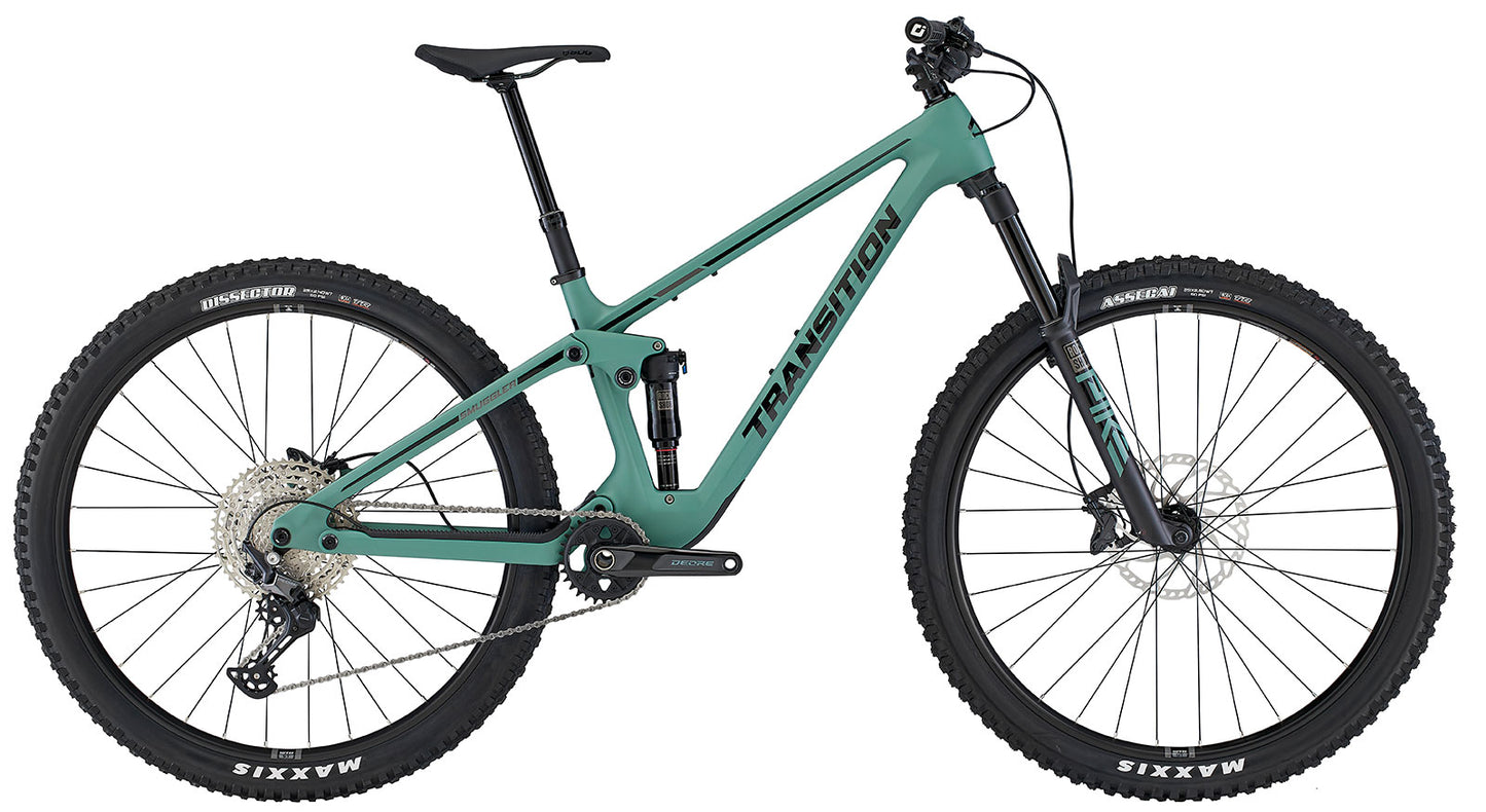 transition 2026 smuggler carbon deore full suspension mountain bike-color-juniper