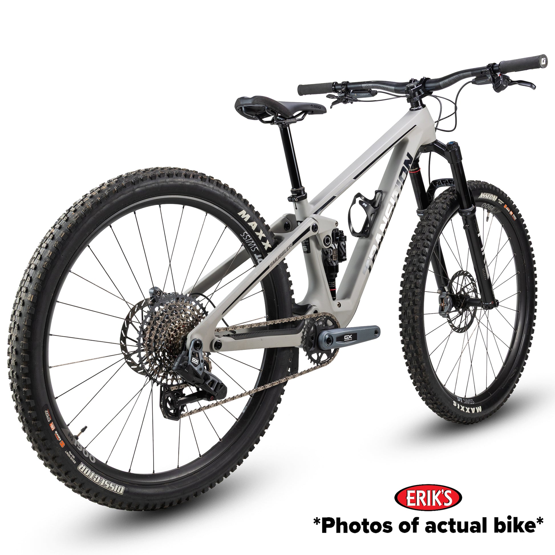 transition 2026 smuggler carbon gx axs full suspension mountain bike