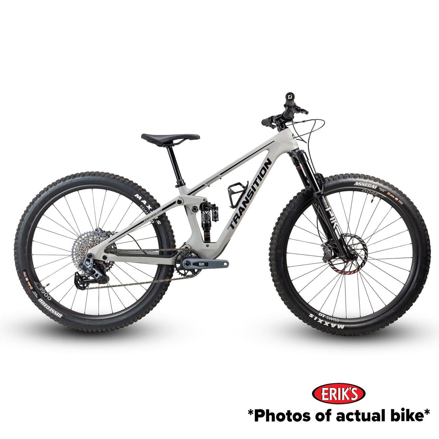 transition 2026 smuggler carbon gx axs full suspension mountain bike