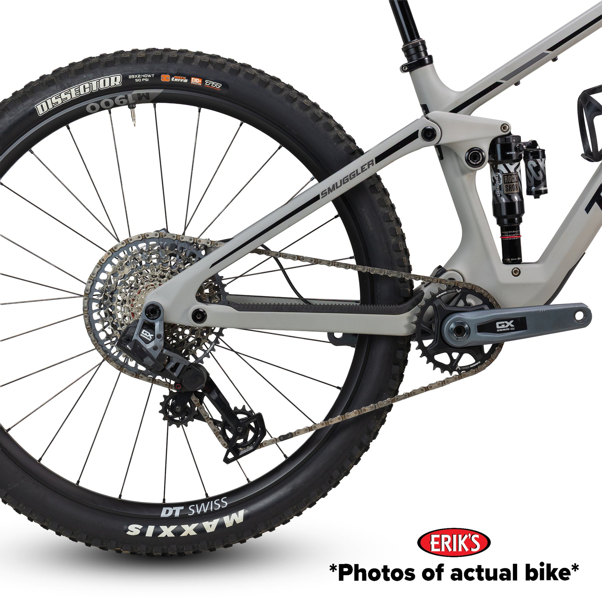 transition 2026 smuggler carbon gx axs full suspension mountain bike