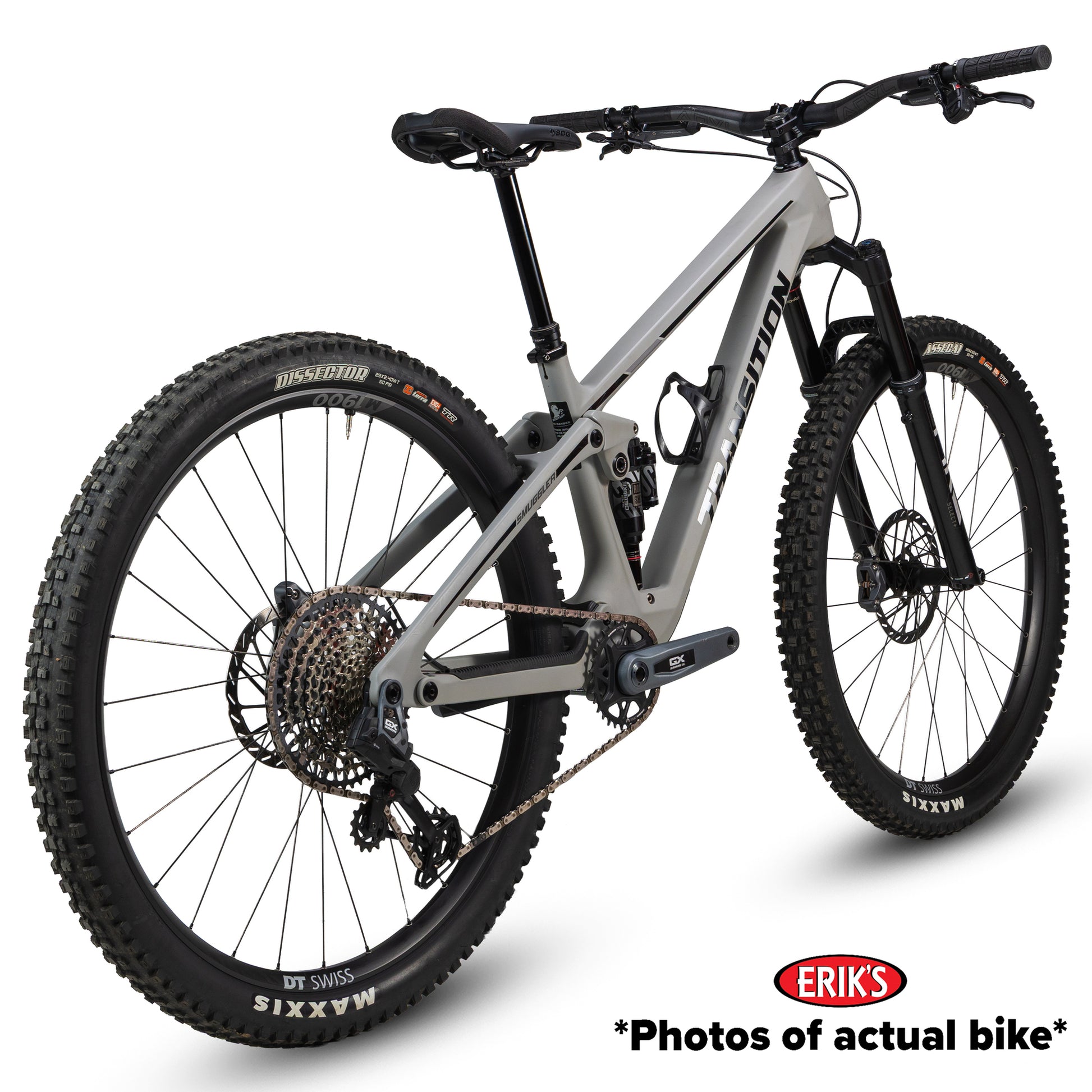transition 2026 smuggler carbon gx axs full suspension mountain bike