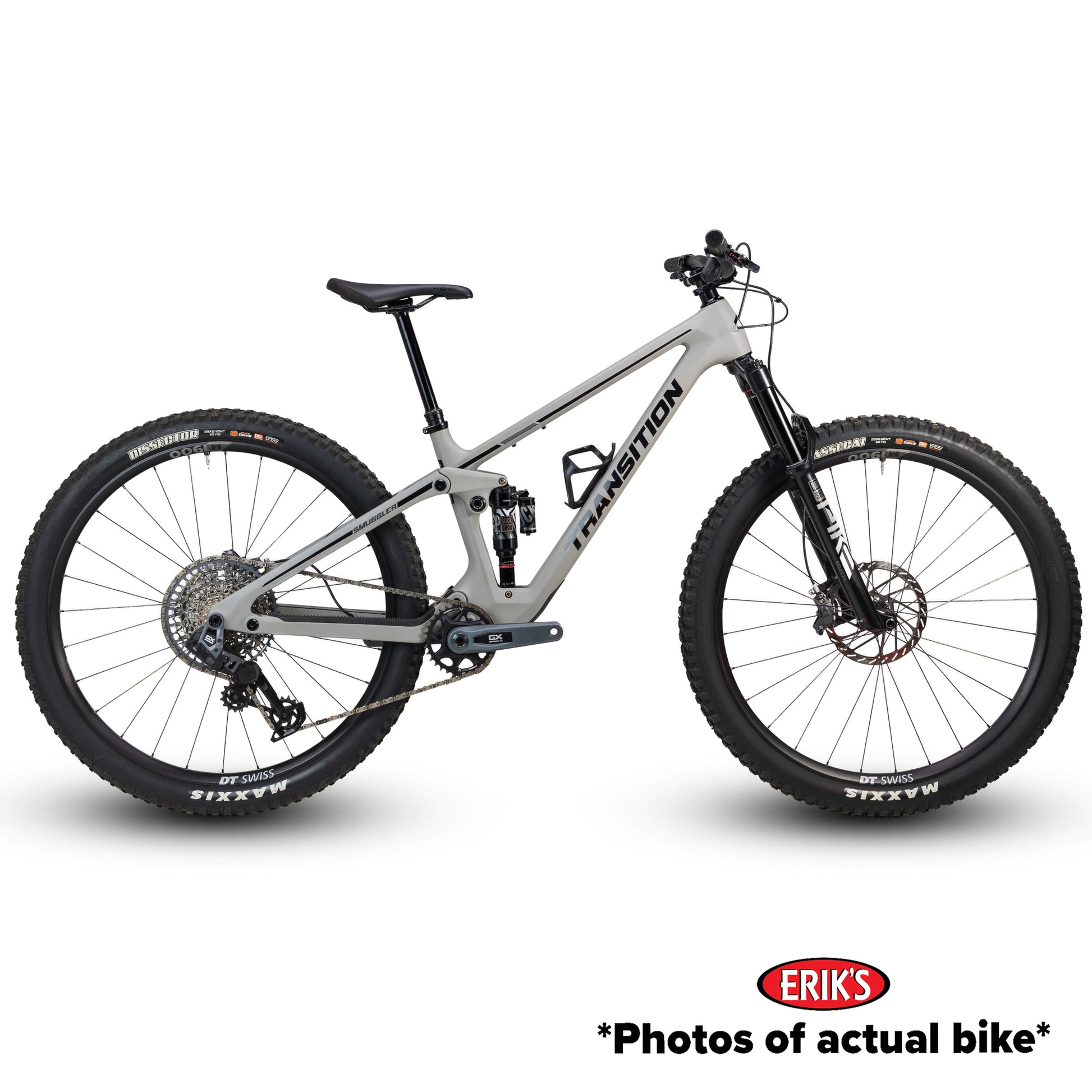 transition 2026 smuggler carbon gx axs full suspension mountain bike