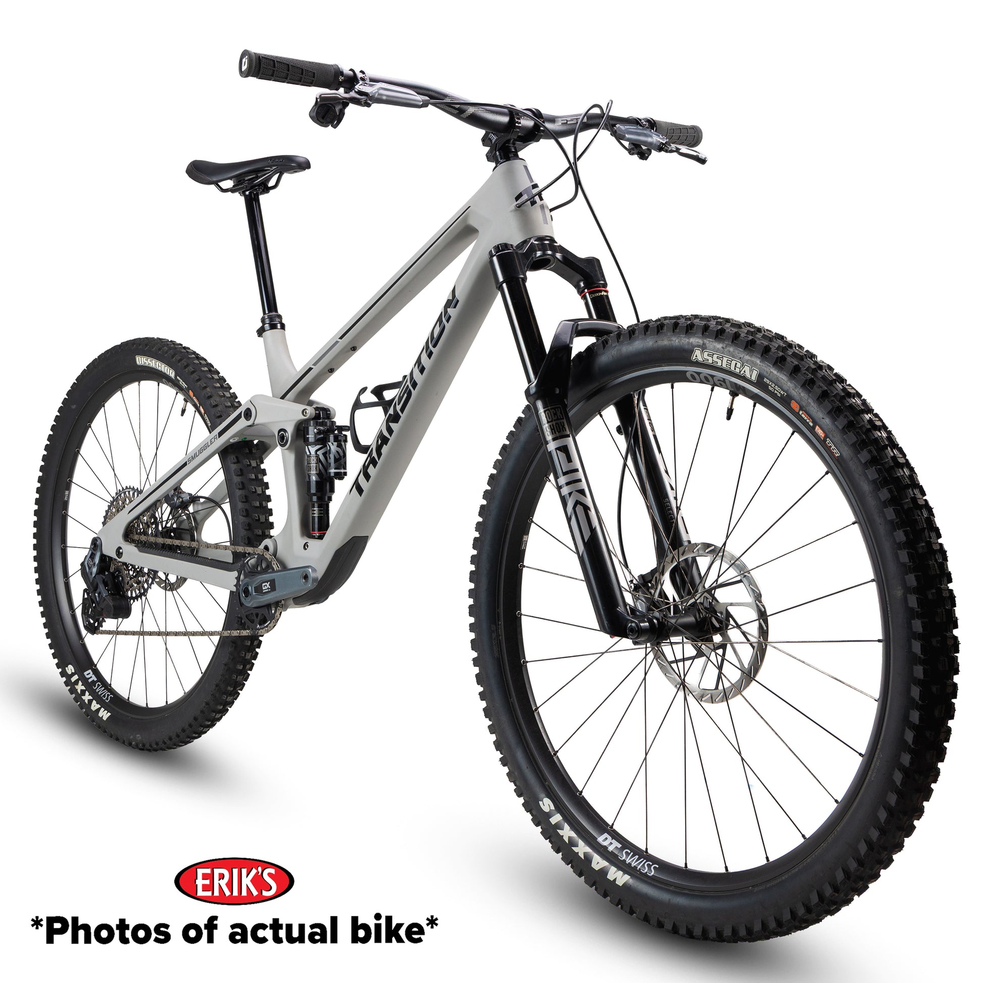 transition 2026 smuggler carbon gx axs full suspension mountain bike