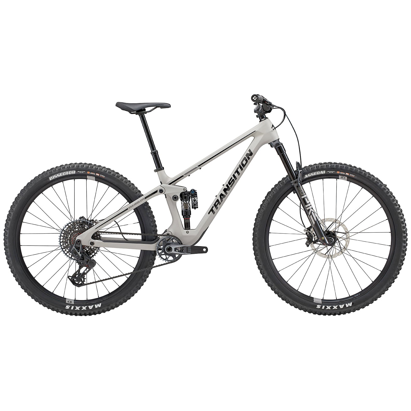 transition 2025 smuggler carbon xo axs full suspension mountain bike