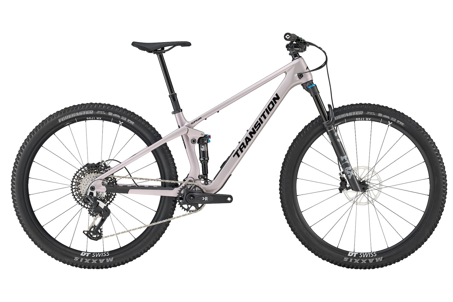 transition spur carbon eagle 90 full suspension mountain bike-color-frostberry