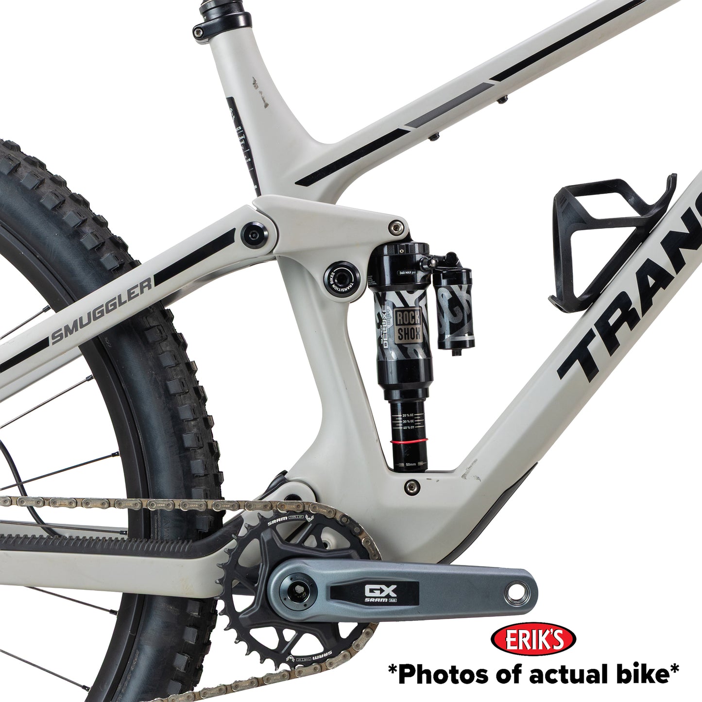 transition used 2026 smuggler carbon gx axs full suspension mountain bike