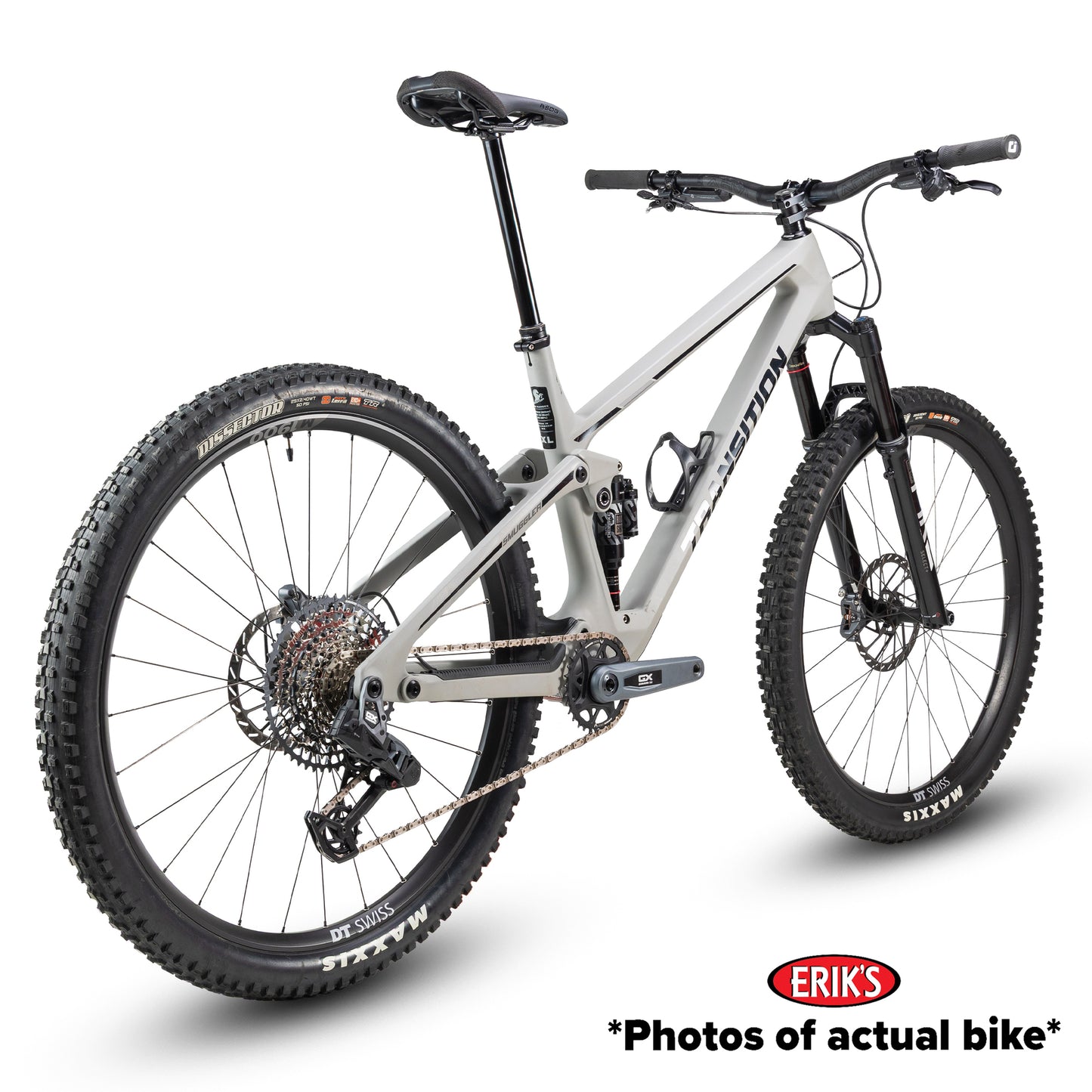transition used 2026 smuggler carbon gx axs full suspension mountain bike