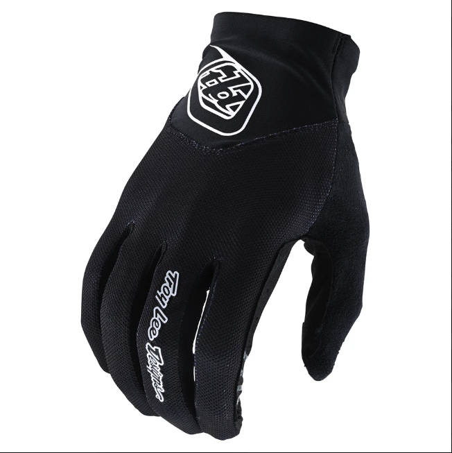 troy lee designs ace glove solid-color-black
