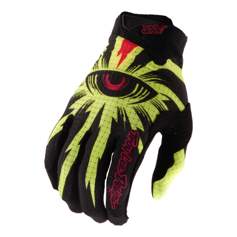 Troy Lee Designs Air Men’s Gloves 2Xl Black / Flo Yellow