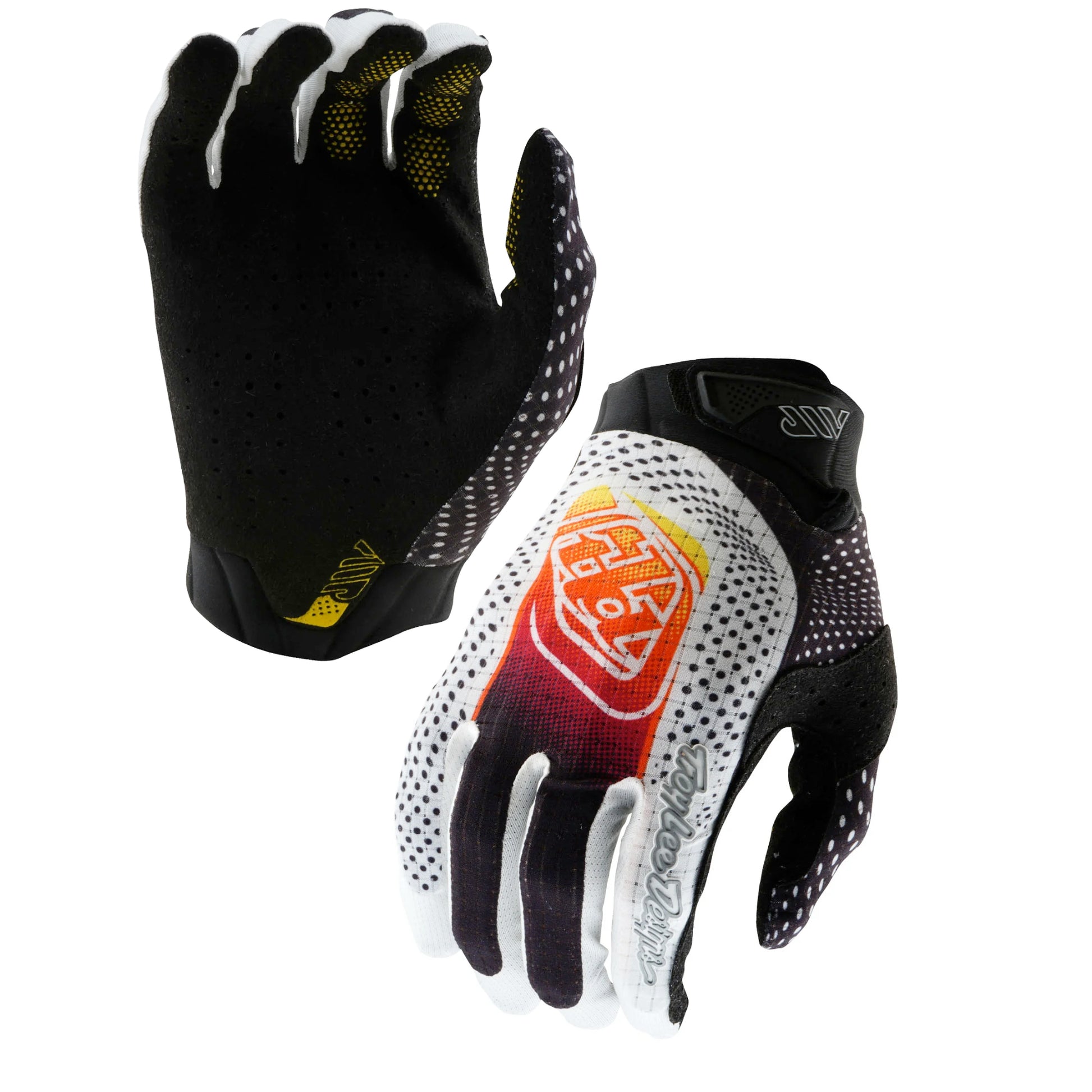 Troy Lee Designs Air Glove Optic White / Black Medium