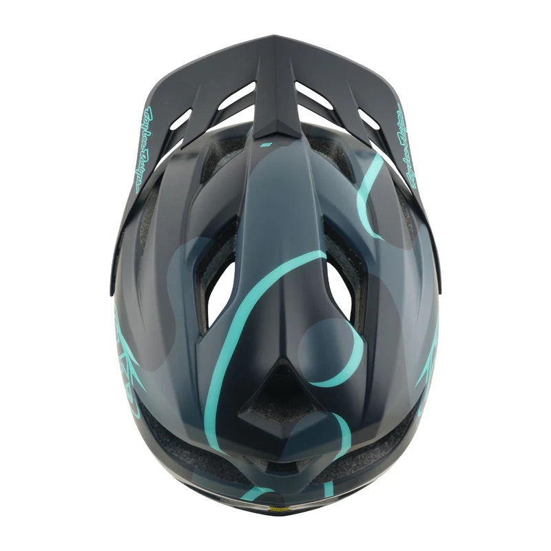 troy lee designs flowline se badge helmet