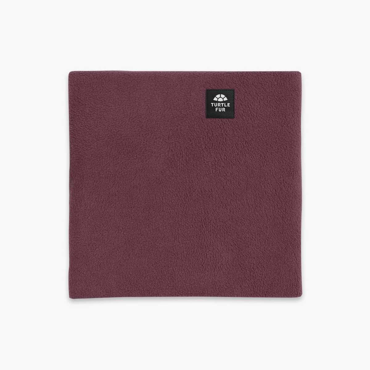 turtle fur chelonia 150 double layer neck warmer-color-cherry lacquer