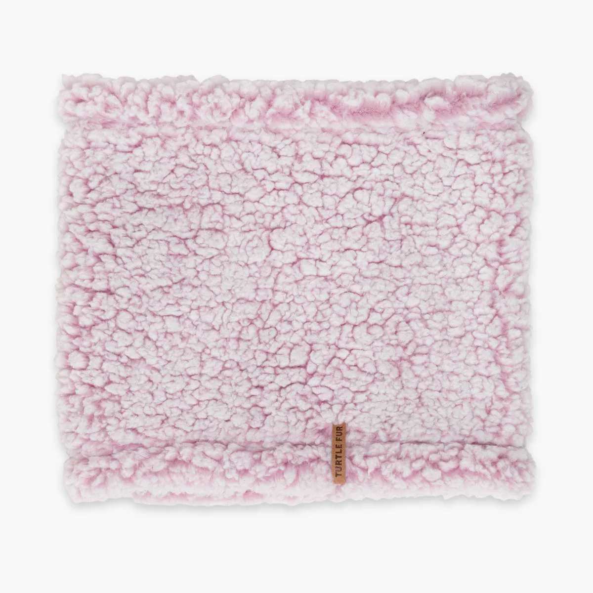turtle fur comfort lush neck warmer-color-dusty rose