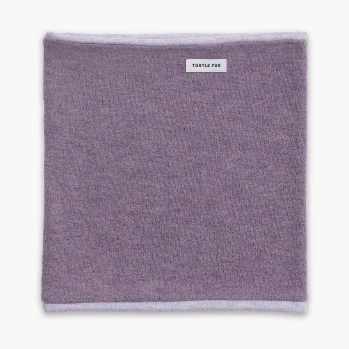 turtle fur comfort luxe double layer face warmer-color-pluplum