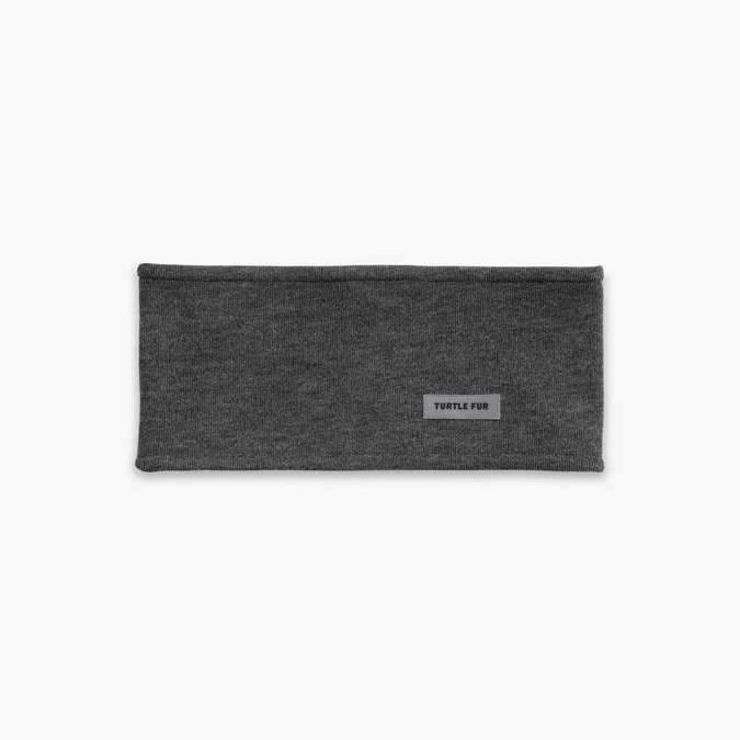 turtle fur comfort luxe wide headband-color-black