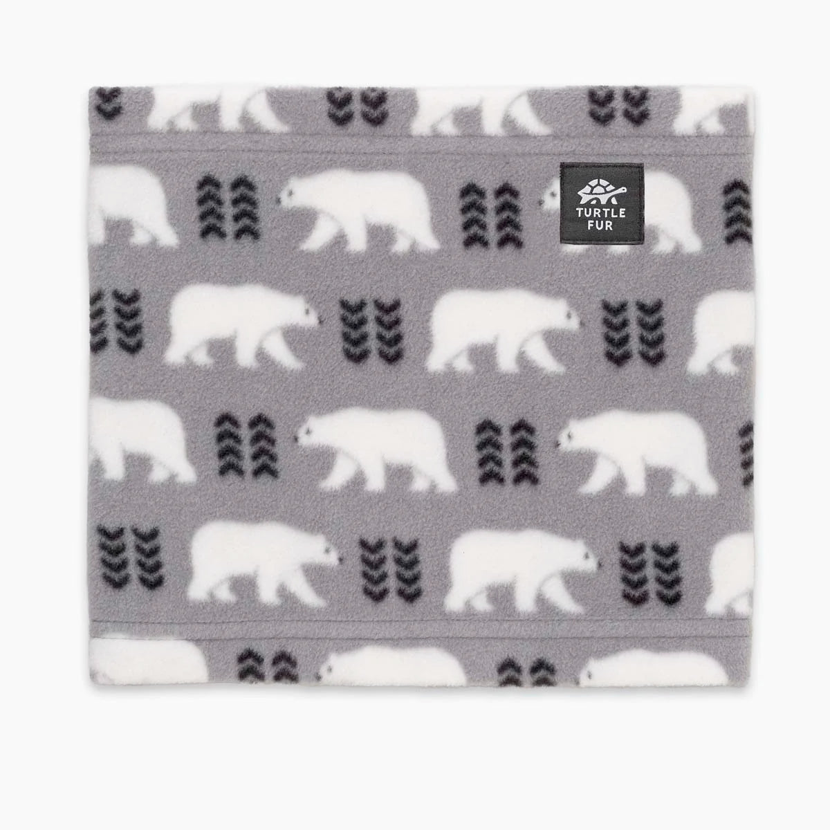 turtle fur kids’ fleece neckwarmer-color-polar plunge