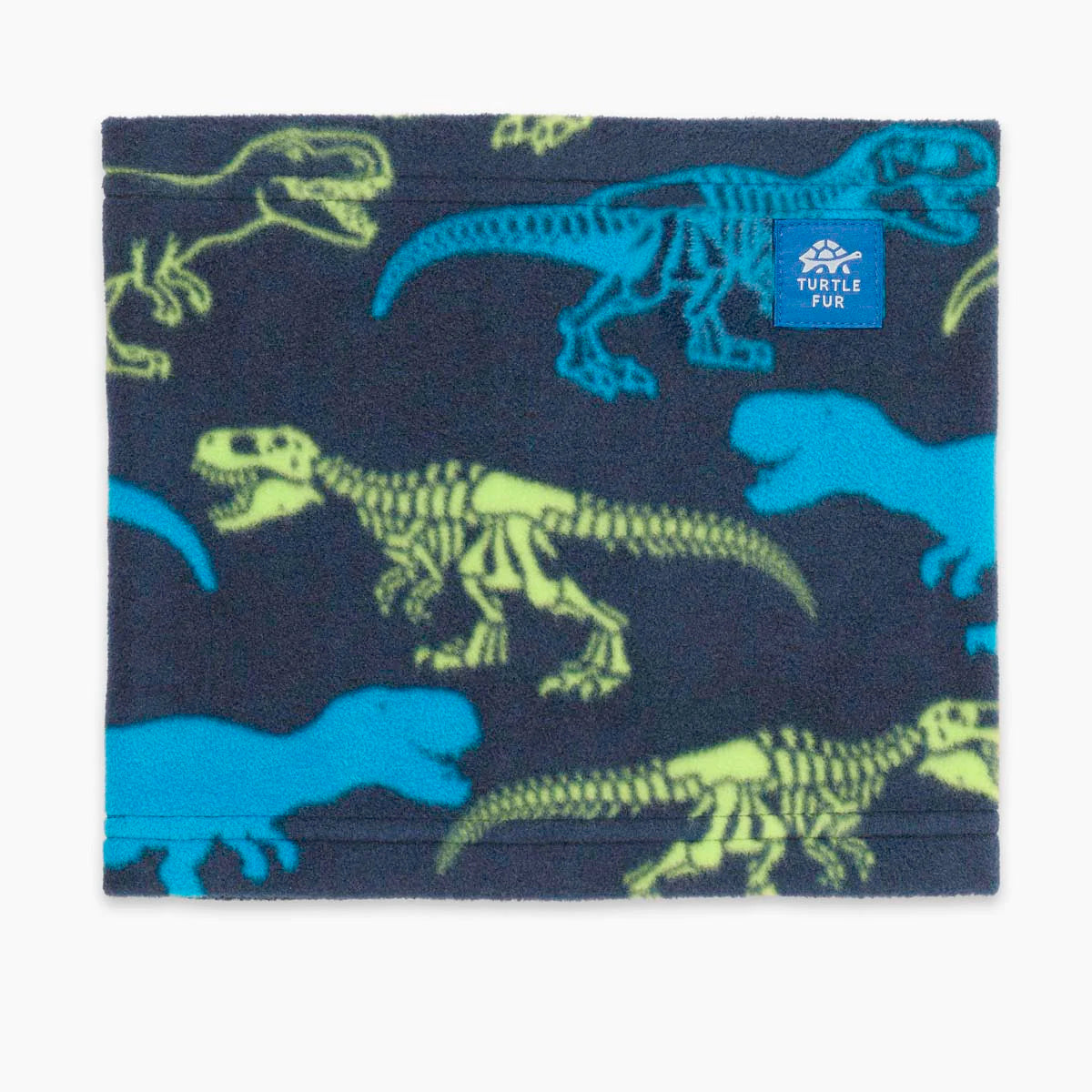 turtle fur kids’ fleece neckwarmer-color-rex