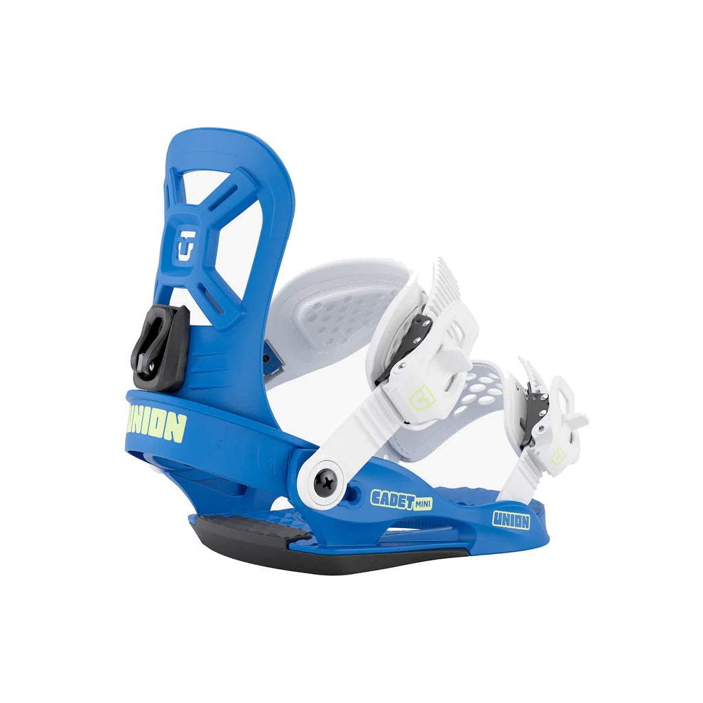 union cadet mini kids' snowboard binding-color-blue