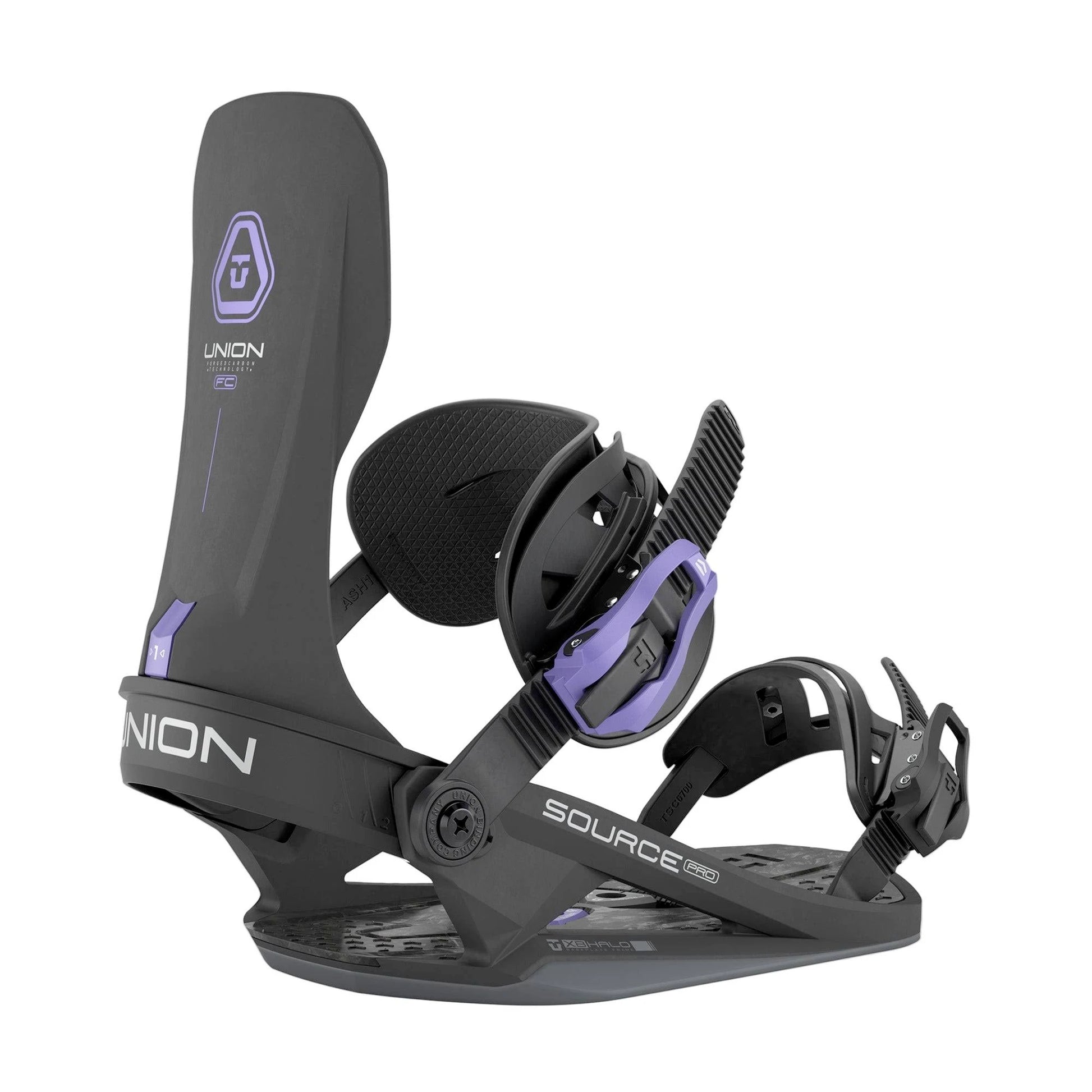 mens union snowboard bindings STR 2024 side hits Union Union Source Pro Snowboard