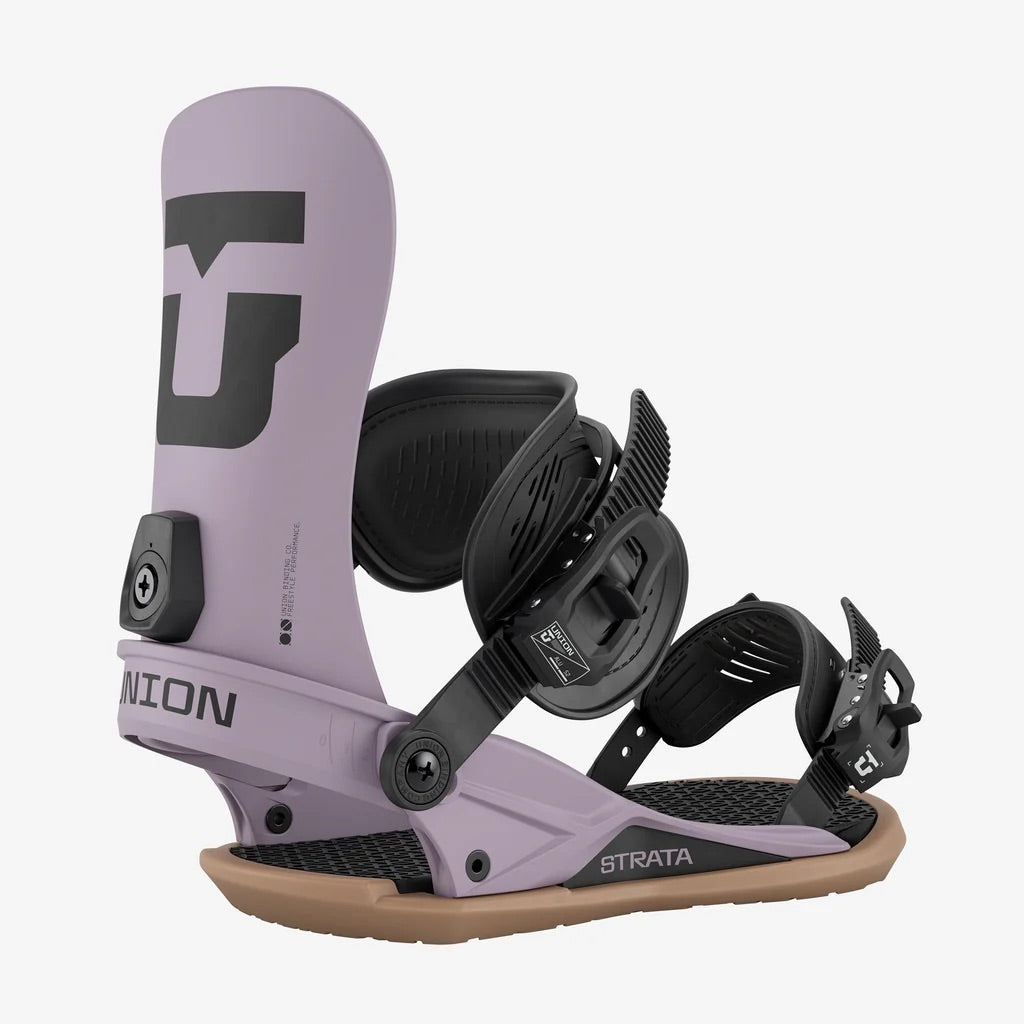 union strata snowboard bindings 2026-color-grey violet