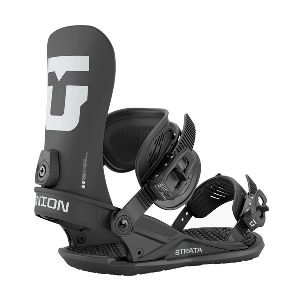 snowboard bindings union Union 2026 Strata Snowboard Bindings - Black
