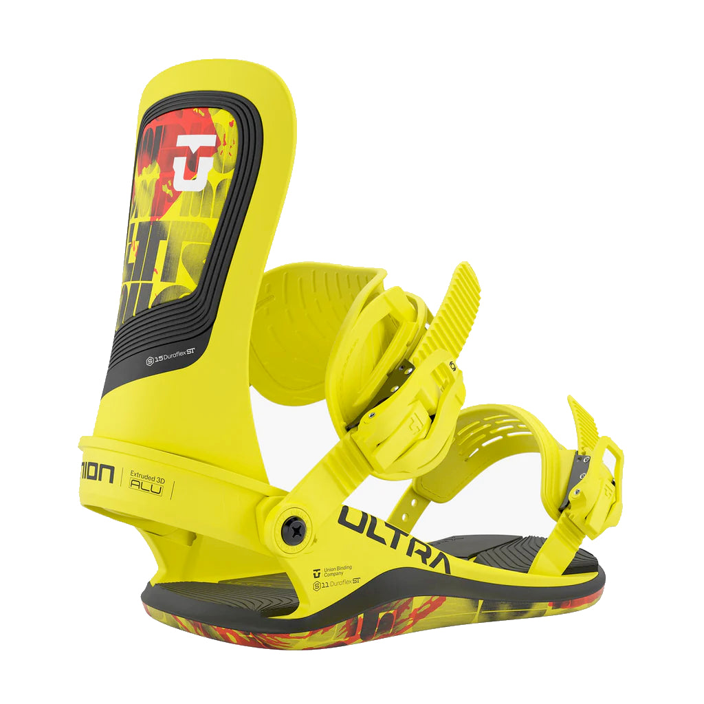 Union Ultra Snowboard Bindings Hype Yellow M