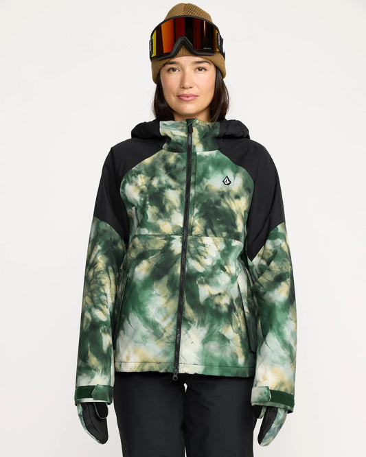 volcom agate insulated jacket-color-grn