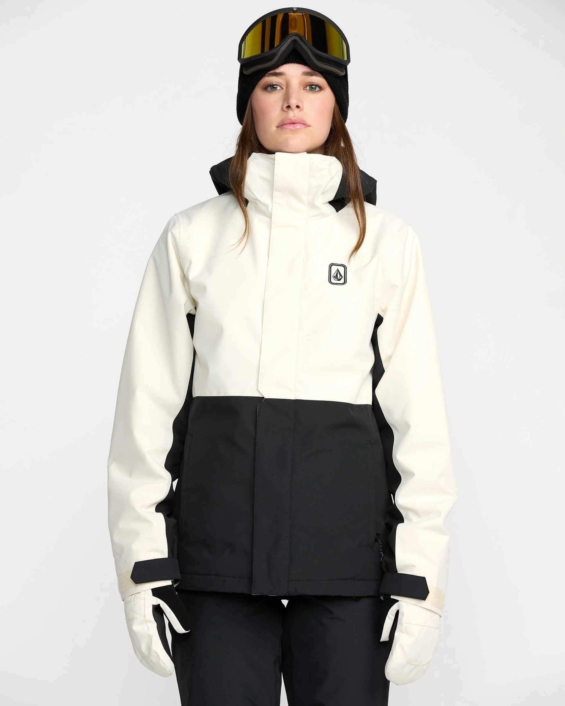 volcom bolt insulated women’s jacket-color-bone