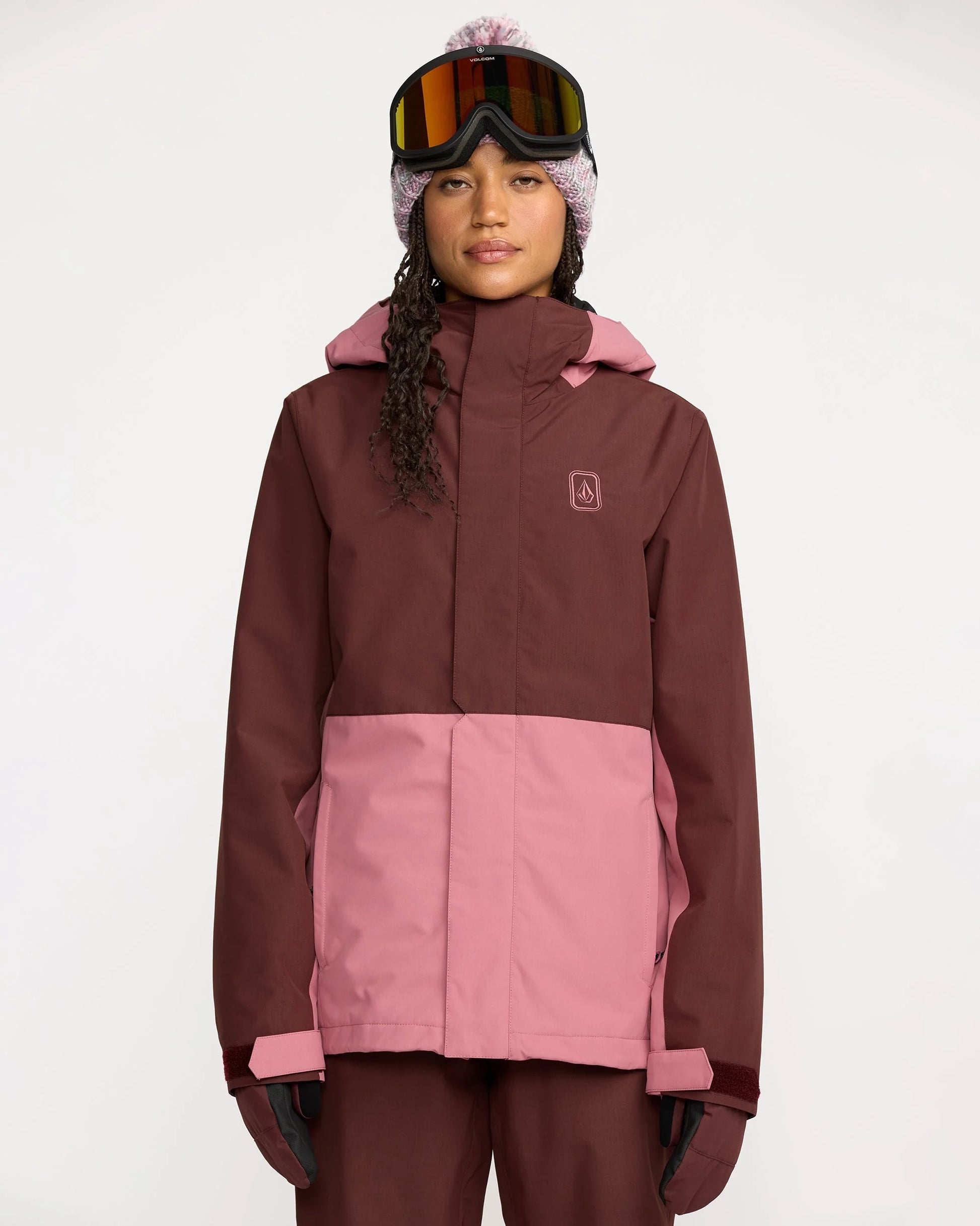 Volcom Bolt Insulated Women’s Jacket L Oxblood