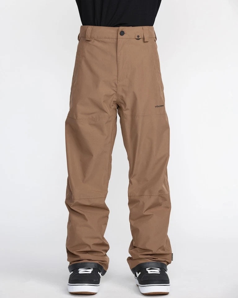 volcom dua gore-tex pants-color-terra brown