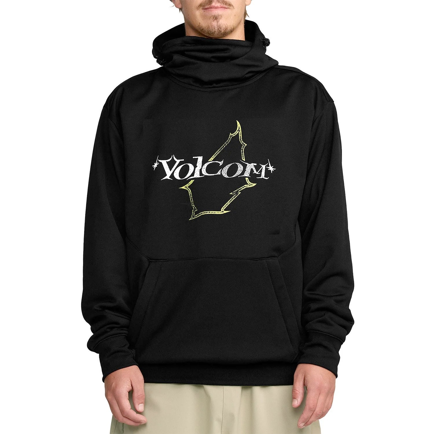 volcom hydro riding hoodie-color-black