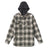 volcom kenson insulated flannel jacket