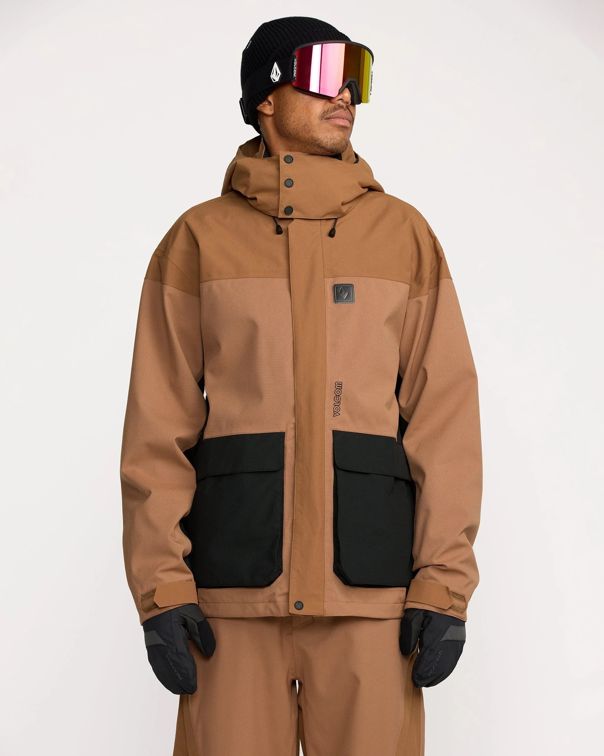GENTLE JACKET スノーボードウェア カナリア/ブラウン L Volcom KLEVELAND JACKET | Winter Jackets | ERIK'S – ERIK'S Bike