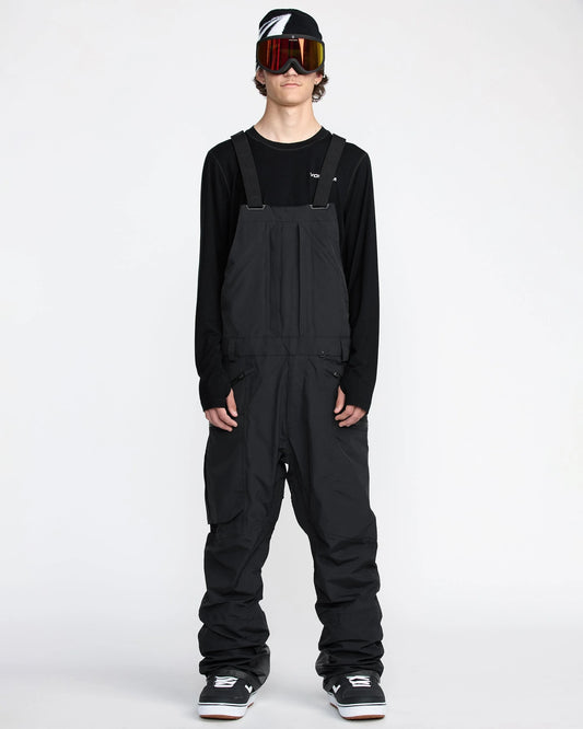 volcom rain gore-tex bib pant-color-blk-size-lxlm