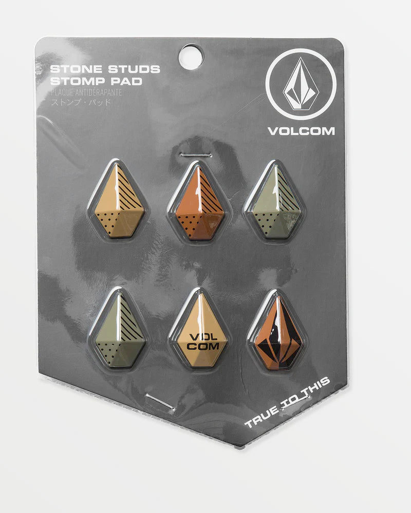 volcom stone studs stomp pad-color-military