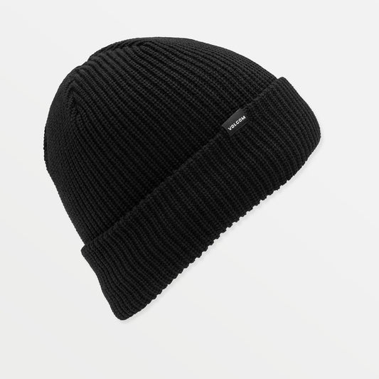 volcom sweep lined beanie-color-black