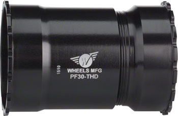 wheels manufacturing pressfit 30 thread-together bottom bracket with zero ceramic bearings