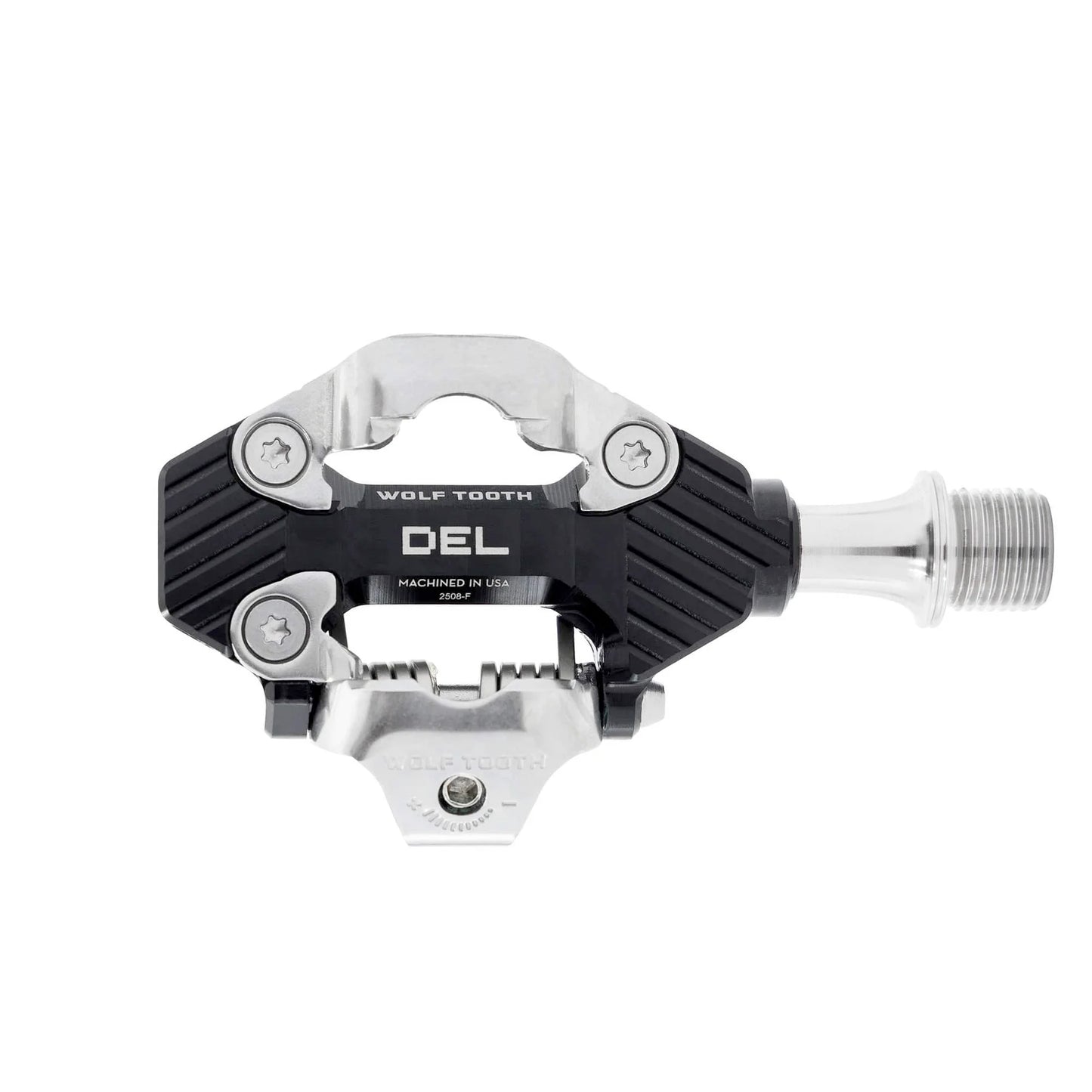 wolf tooth components del gravel race clipless pedals-color-black
