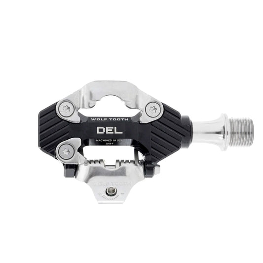 wolf tooth components del gravel race clipless pedals-color-black
