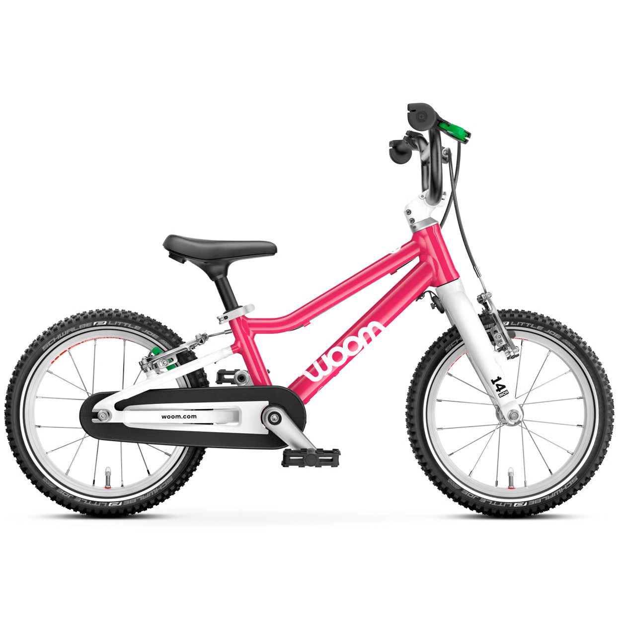 woom go 2 kids’ bike-color-hot pink