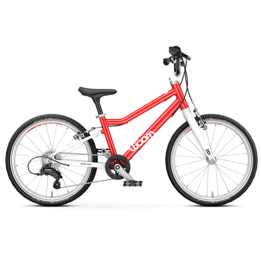 woom go 4 kids’ bike-color-woom red