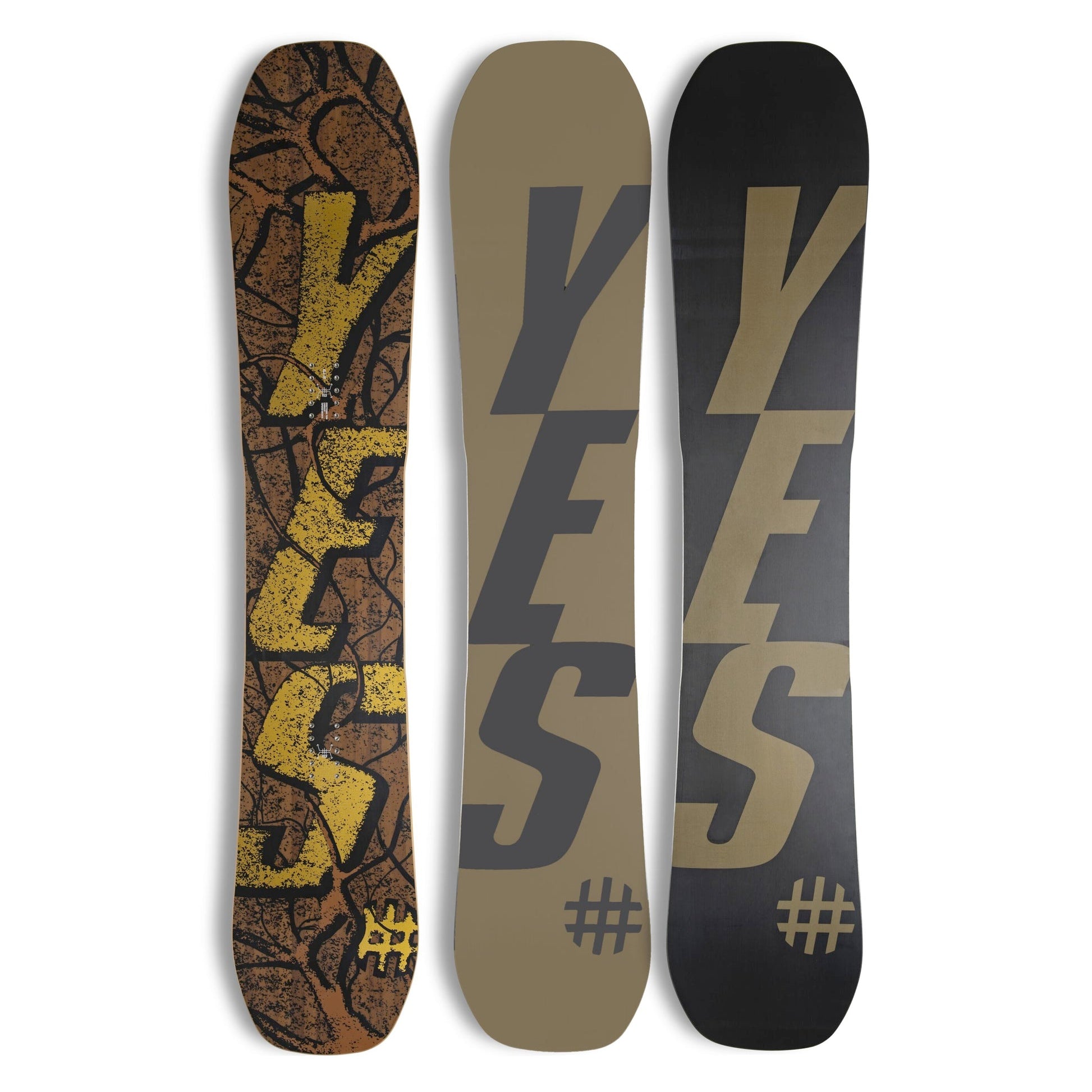 yes all-in men's snowboard