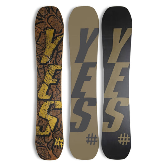 yes all-in men's snowboard